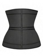 gaine amincissante femme avec double ceinture de sudation, maintien abdominal et effet sculptant