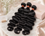 extensions brésiliennes ondulées body wave – cheveux humains vierges de qualité premium