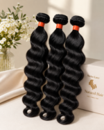 extensions brésiliennes ondulées body wave – cheveux humains vierges de qualité premium